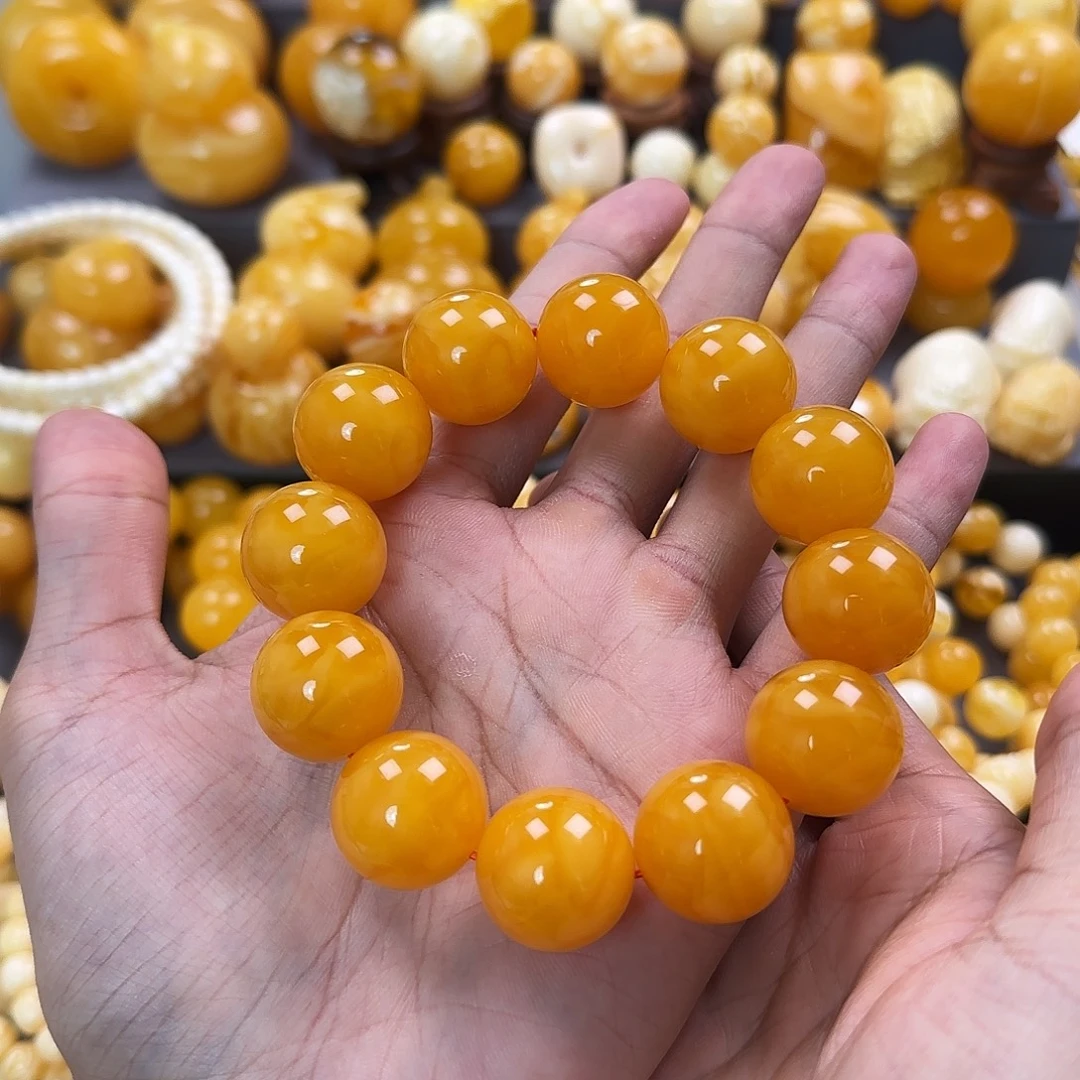 琥珀未镶嵌珠宝奇石20mm同料