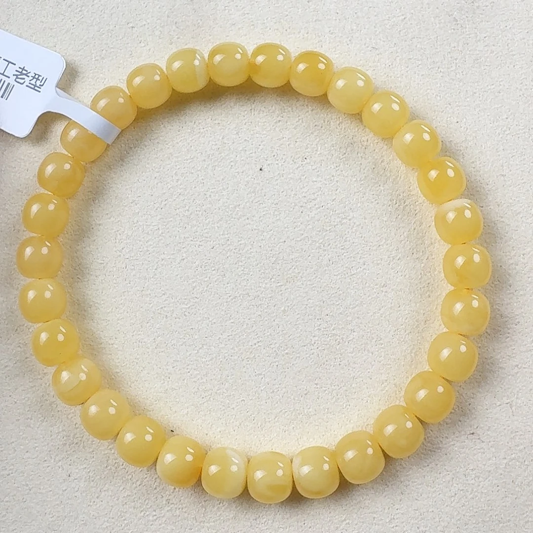 琥珀未镶嵌手链m2