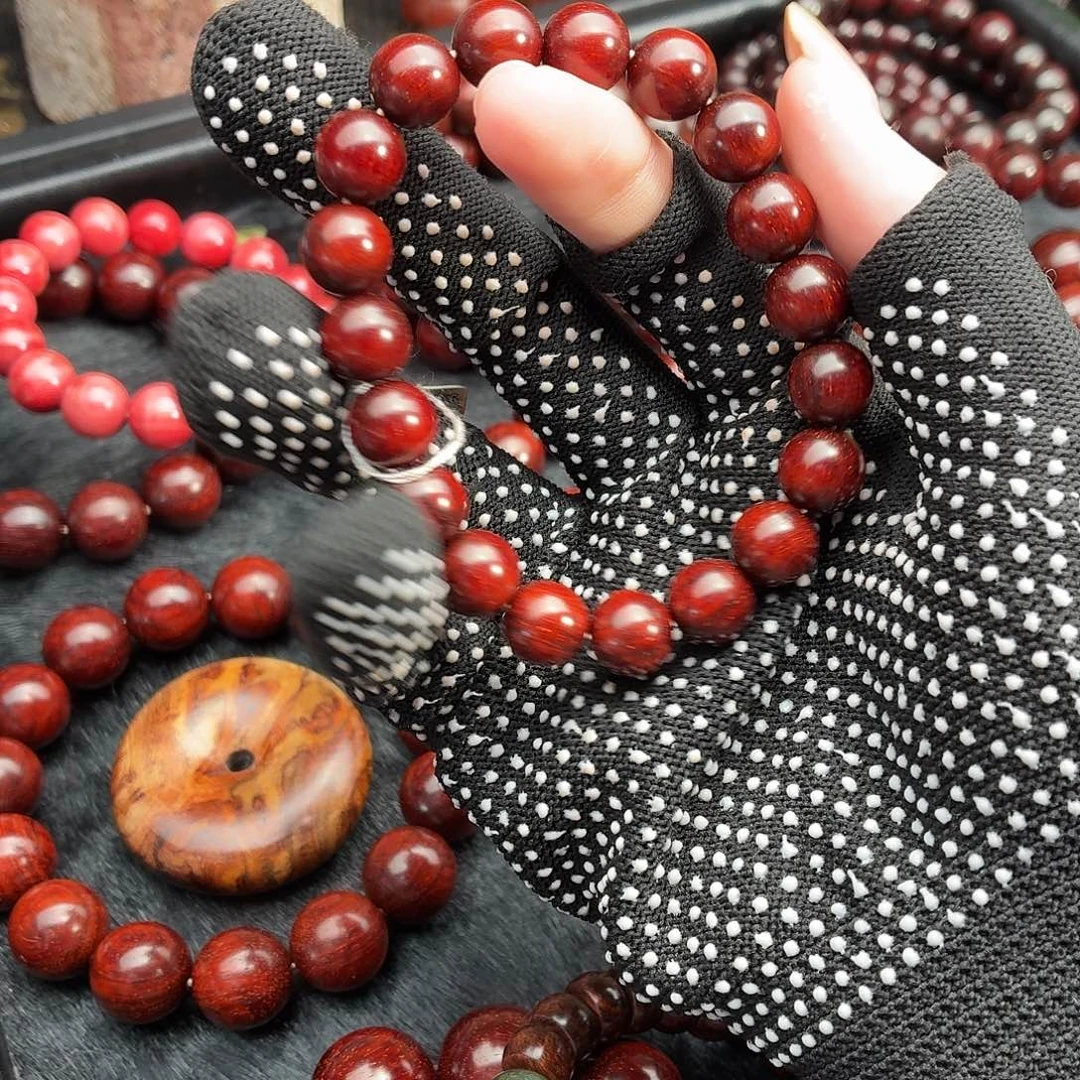 Y***小叶紫檀手串/手链原汁原味龙鳞底顶泥