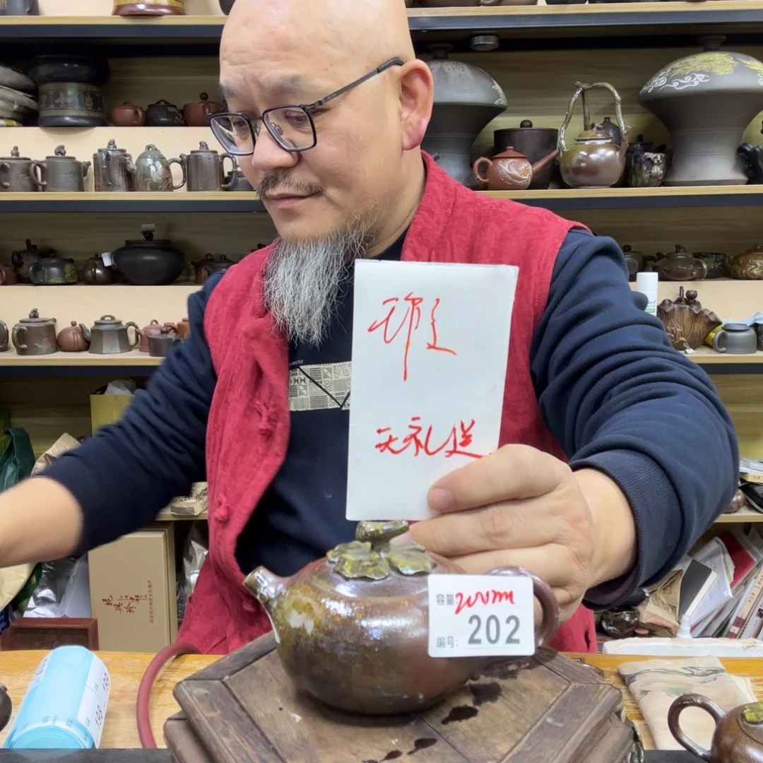 壶老韩坭兴陶直播闪购壶