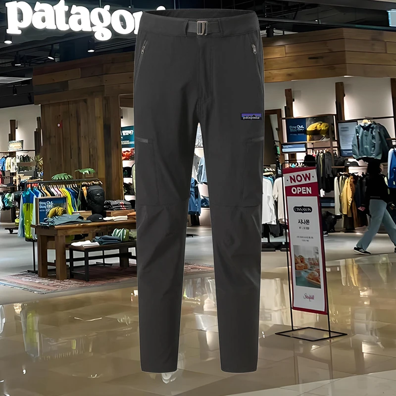 Patagonia/巴塔哥尼亚 男士户外运动软壳登山工装裤防风休闲长裤