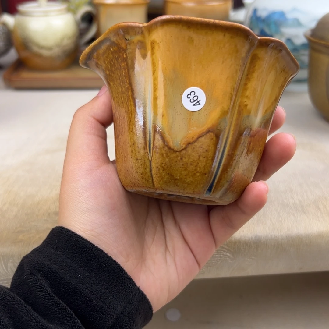 杯纯手工柴烧主人杯