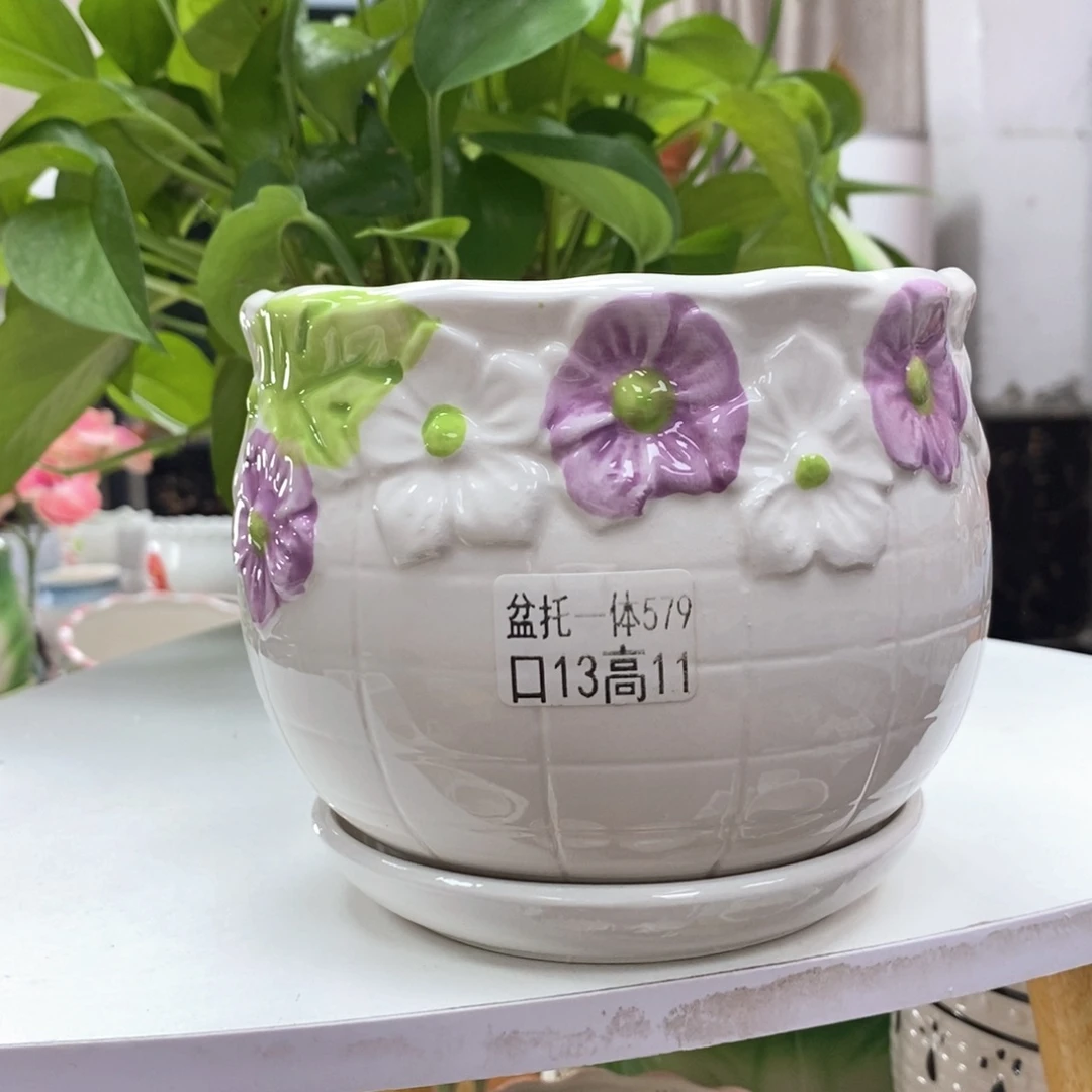 @陶瓷花盆@@5579