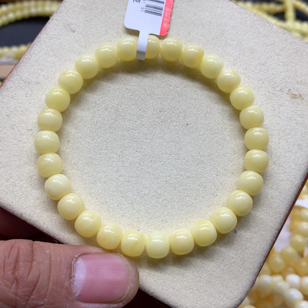 蜜蜡未镶嵌手链蜜蜡