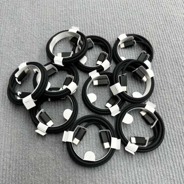 准新品 Apple/苹果 原装黑色 双C编织线iPad拆机线 适用于15/16