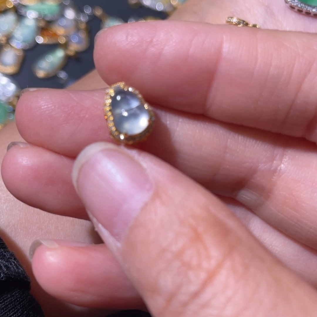 翡翠颈饰18K金镶嵌玖*