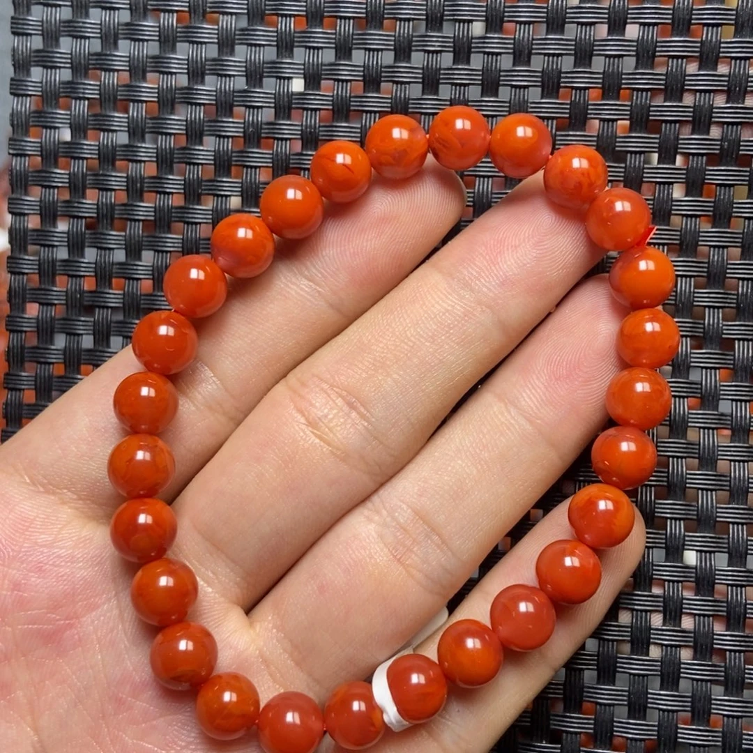 未镶嵌手串南红玛瑙7+’mm
