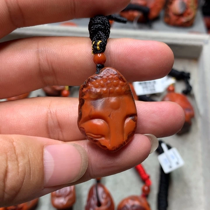 吊坠(不含链)未镶嵌南红玛瑙