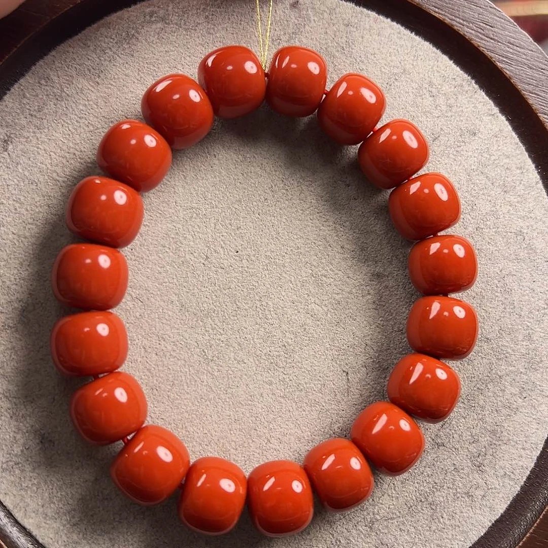 南红玛瑙南红多圈未镶嵌