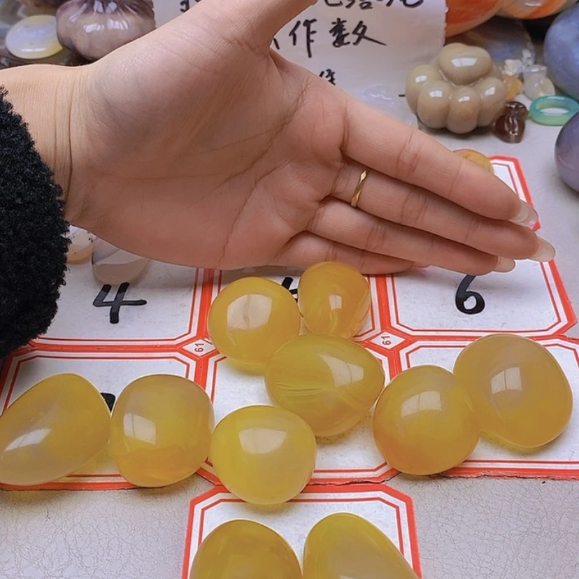 【闪购商品】未镶嵌玛瑙/玉髓珠宝半成品郭*华