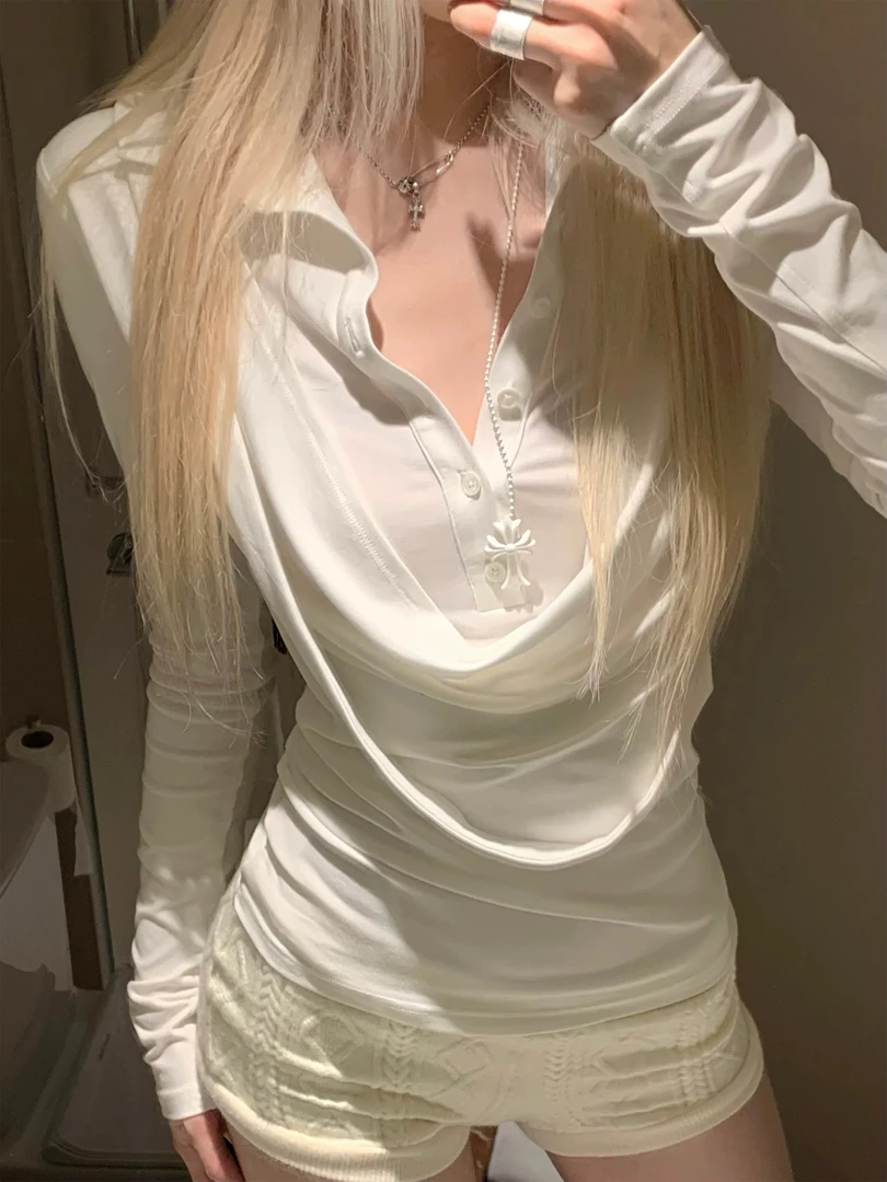 （孤品专属）法式甜美辣妹风夏季显瘦百搭修身衣服