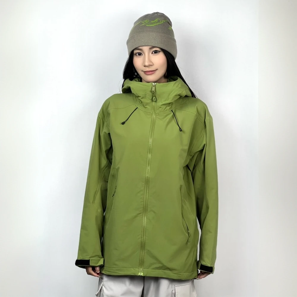MIN SAN JIN滑雪系列加绒软壳户外运动休闲冲锋衣HT-25310CS