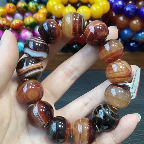 玛瑙未镶嵌手饰缠丝20