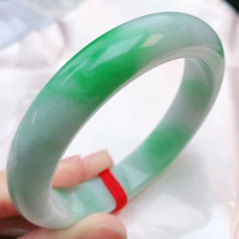 未镶嵌手镯翡翠54圈口882937