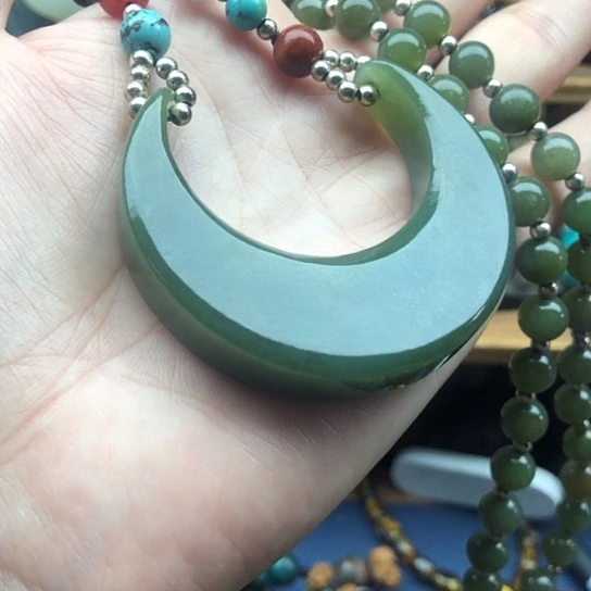 迪***豆女款项链搭配独家订制