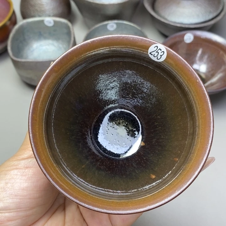 茶盏建窑建盏主人杯