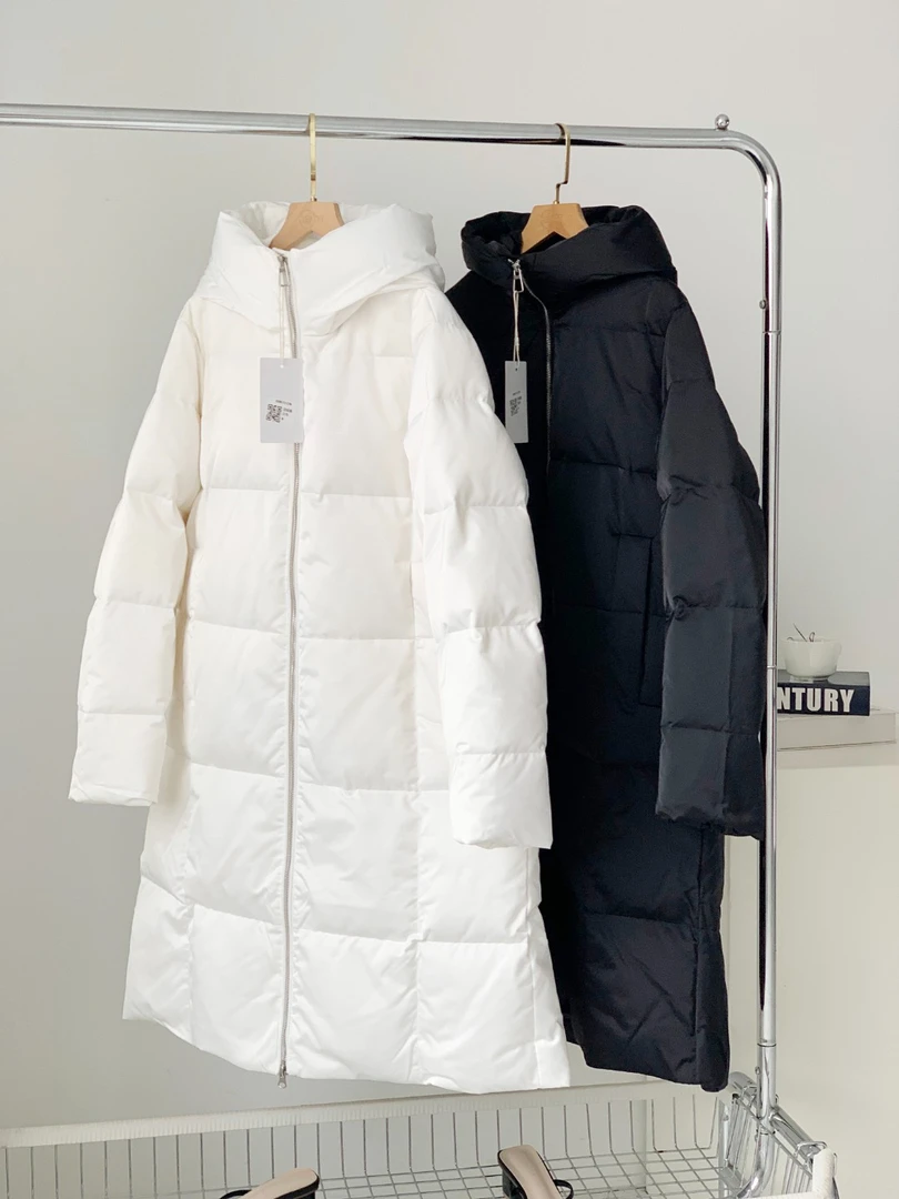 净版连帽羽绒服DK075