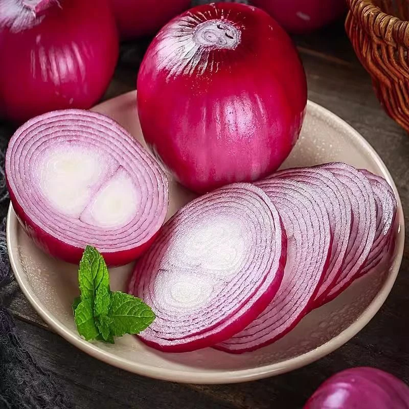 云南现挖紫红洋葱