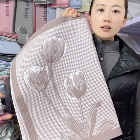 棉特价咖色郁金香
