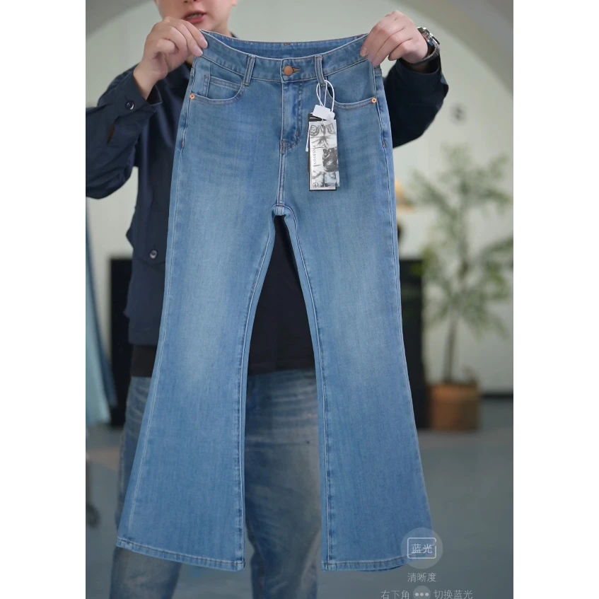 【大仙家】C047 十三行春款有弹牛仔裤韩式舒适时尚百搭女士春夏季