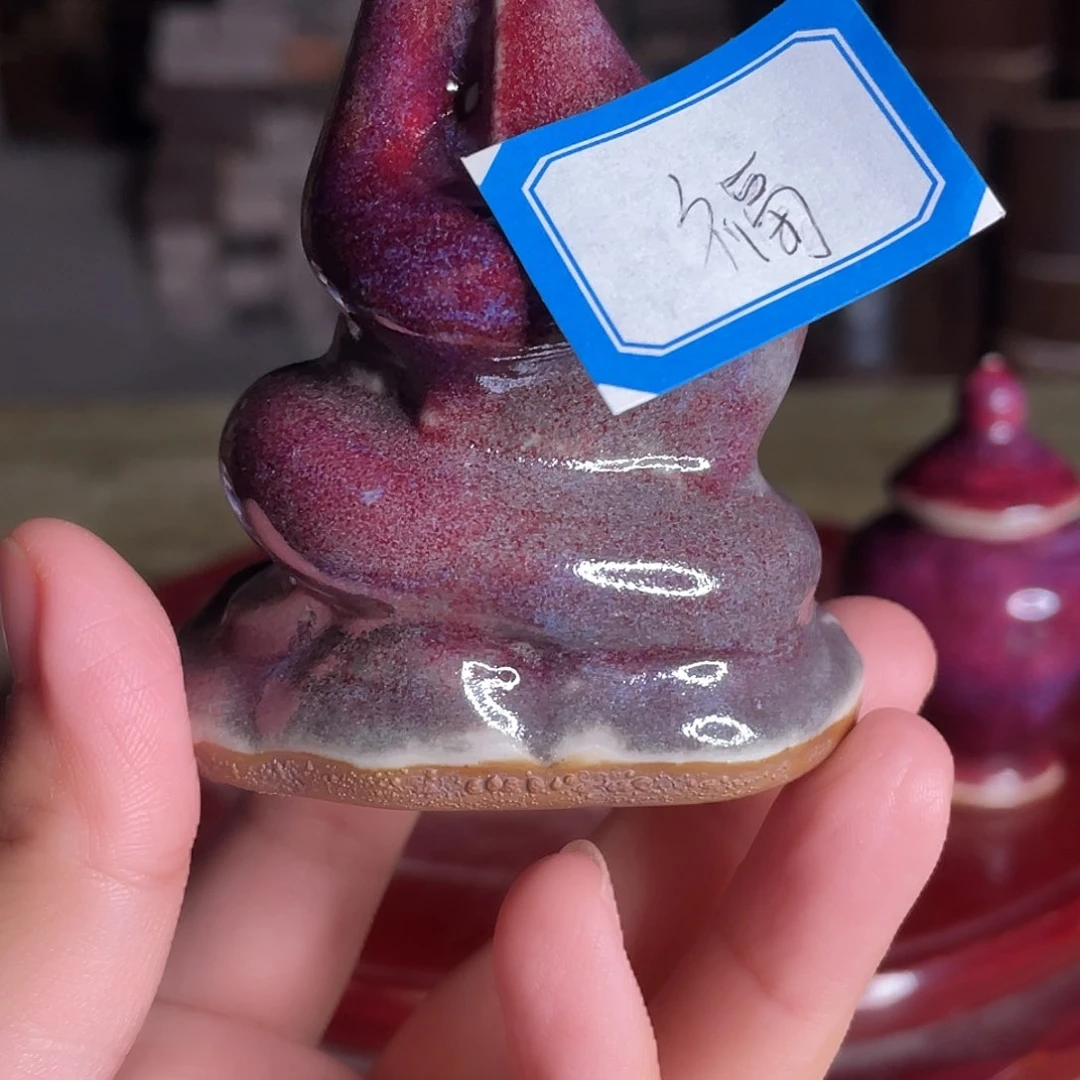 其他四***舍传统煤烧钧瓷摆件精品