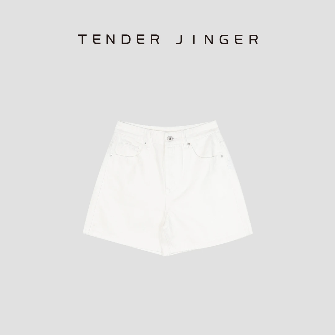 Tender Jinger【黑标】土耳其全棉百搭牛仔短裤T52LLH80527