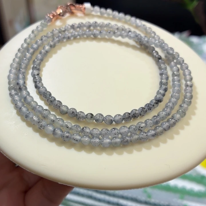 翡翠未镶嵌手链冰胶乌鸡卡3.9