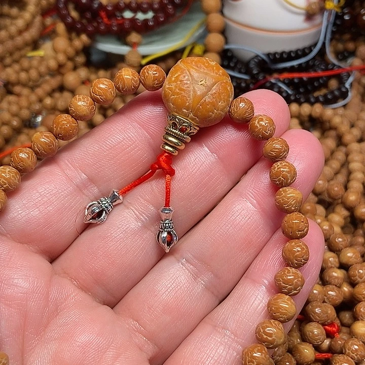 西***！手串凤眼菩提酸枣核