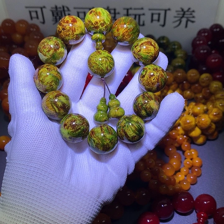 手串/手链松木（琥珀木）2.0 水墨丹青高货