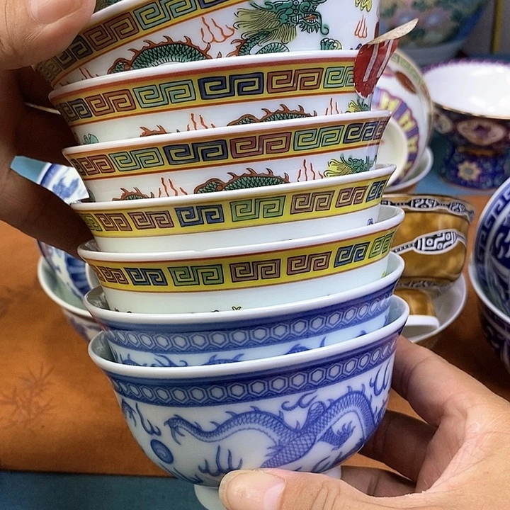 景德镇陶瓷藏式茶碗冰*