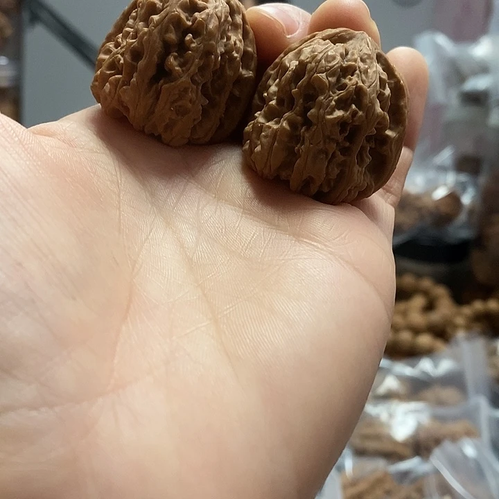 把件文玩核桃33翻天印小众蜡皮