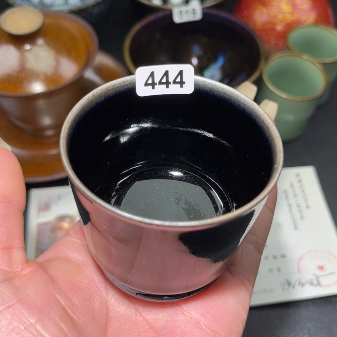 茶盏444 建盏单盏放大漏…………