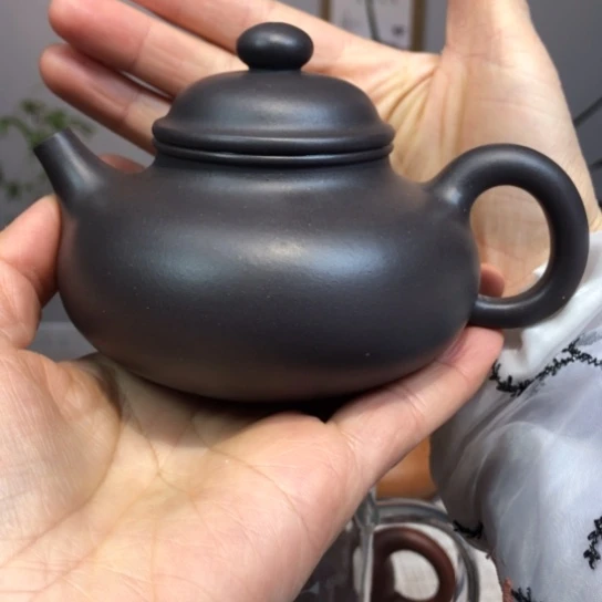 紫砂茶壶全手工容天