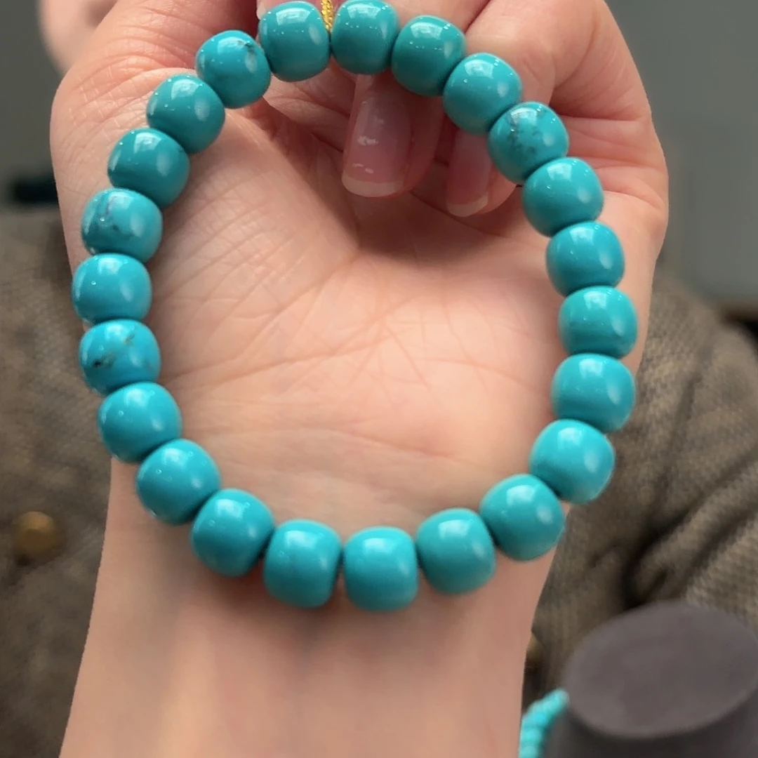 绿松石未镶嵌颈饰