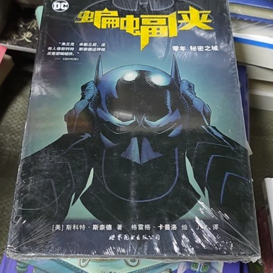 蝙蝠侠零年秘密之城平装库存书