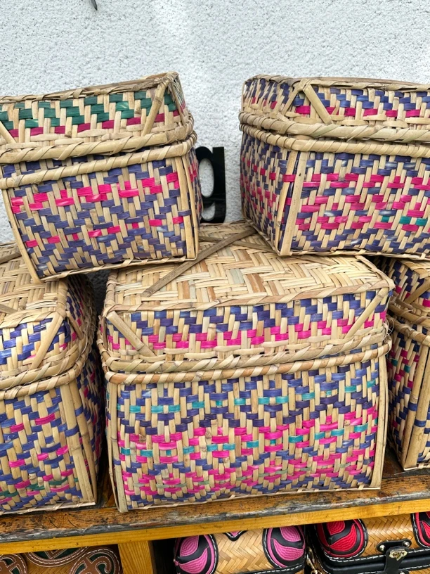 吉隆沟竹编工艺品