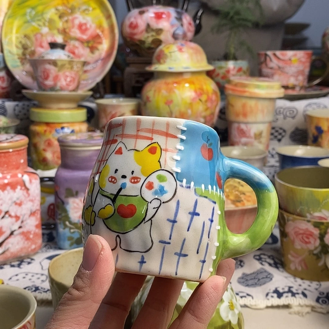 瓷片手绘陶瓷年货节福利多多