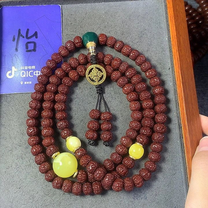 金刚菩提吊坠很****人脖挂