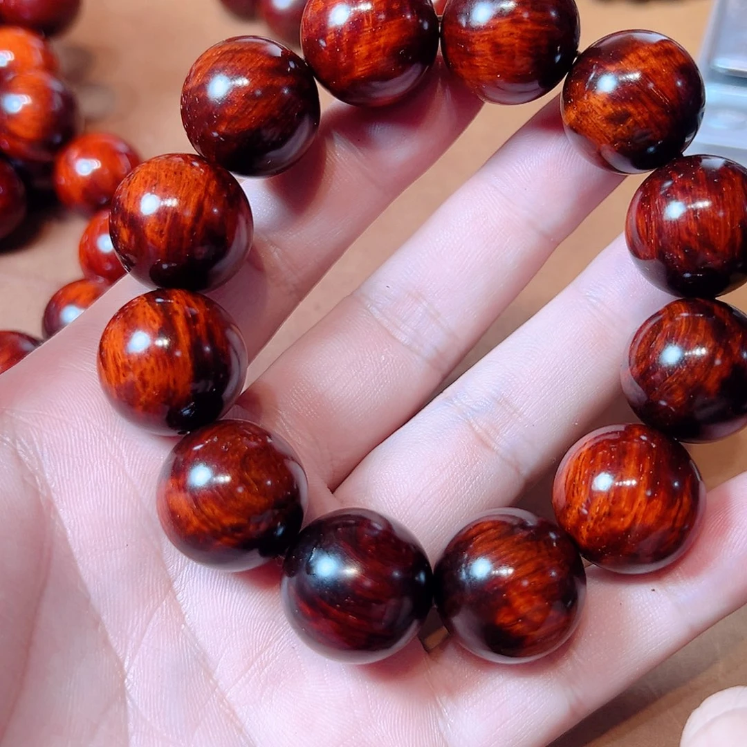 手串/手链小叶紫檀20琴料满水波芝麻点