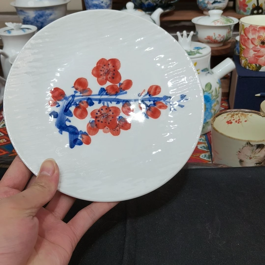 摆件景德镇手工手绘高温瓷器