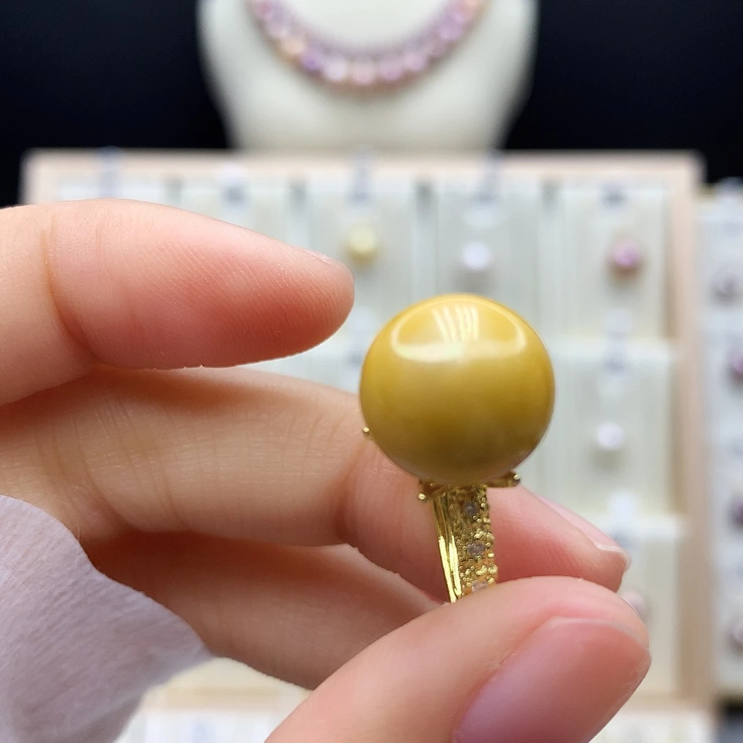 淡水珍珠颈饰合金