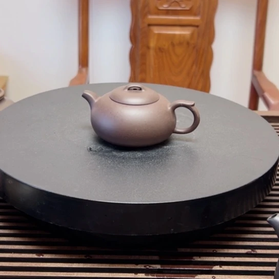 紫砂茶壶茶*酚半手工本地料瑕