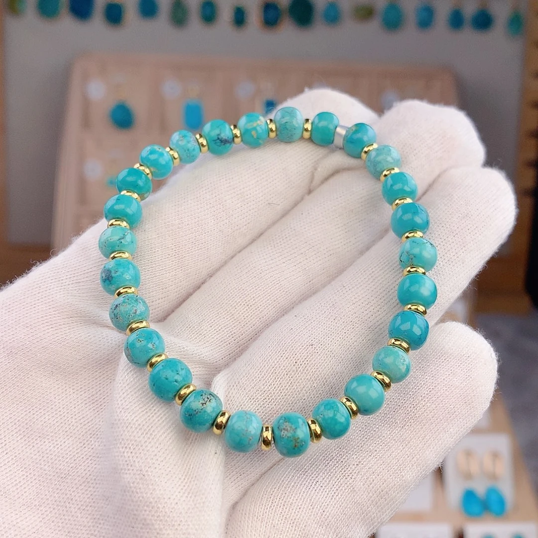 绿松石未镶嵌手链