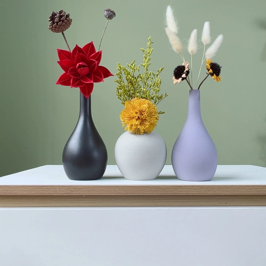 摆件花瓶带花高度20-30厘米左右