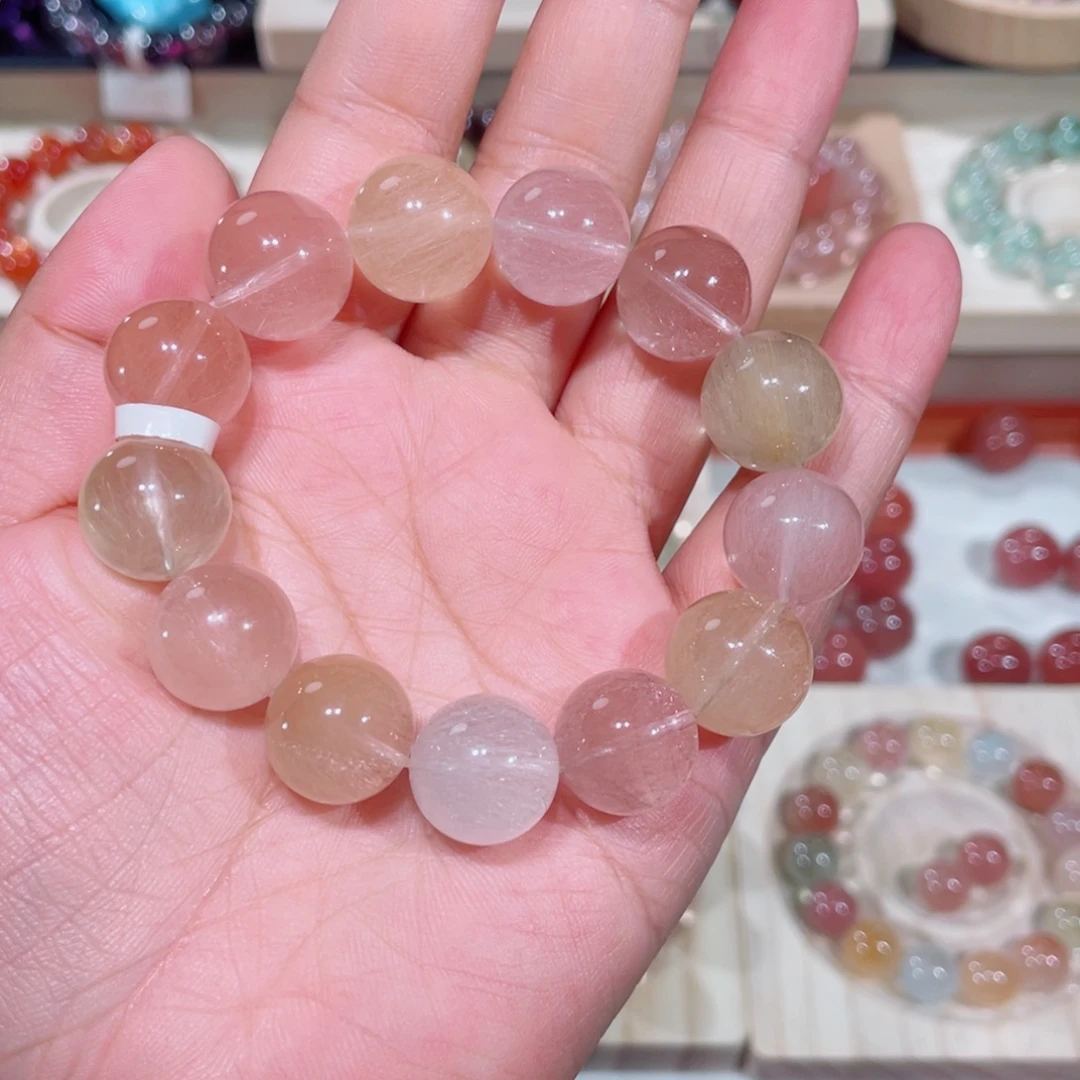 未镶嵌手链水晶兔毛手链