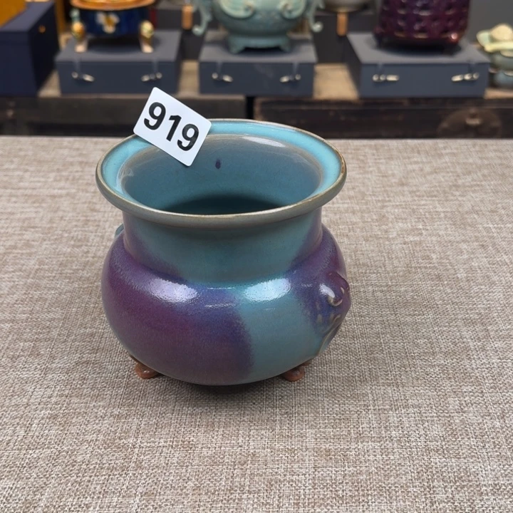 摆件陶瓷旧藏摆件