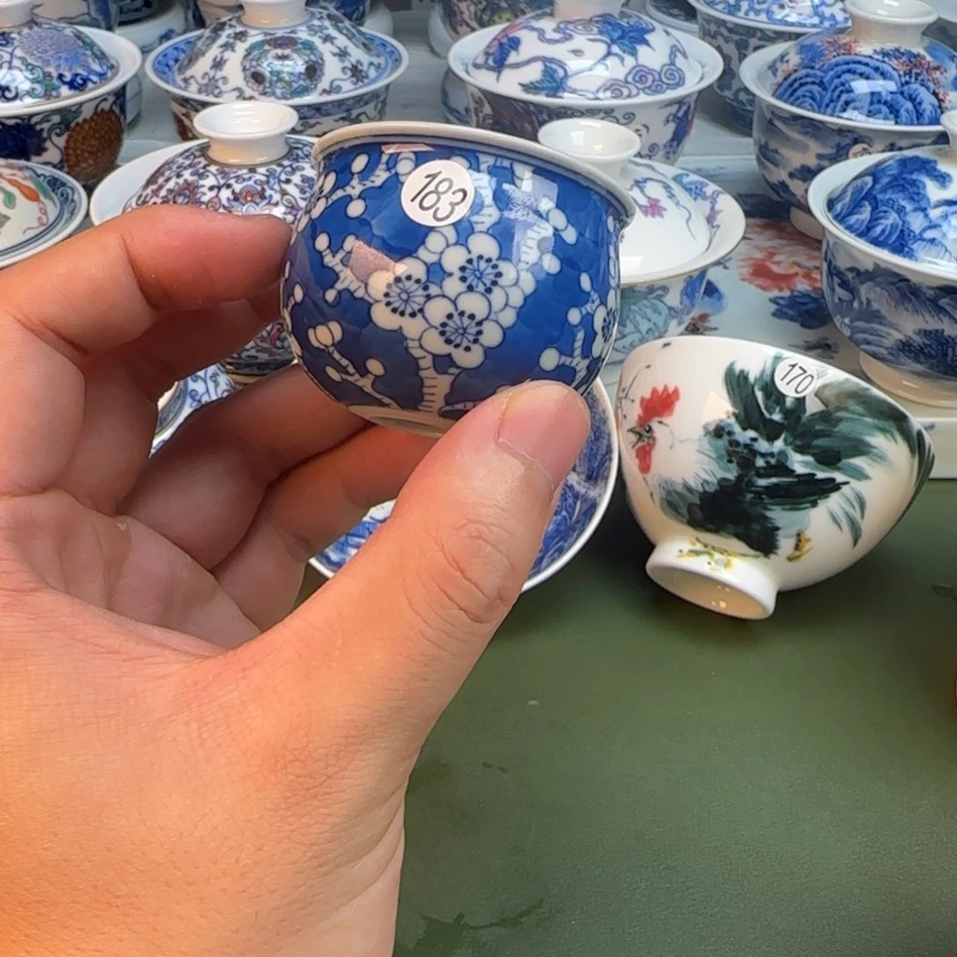 彦祖纯手工手绘茶具183