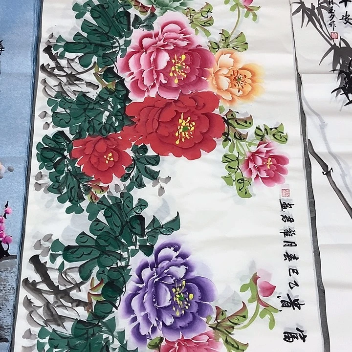 小周画廊的直播间