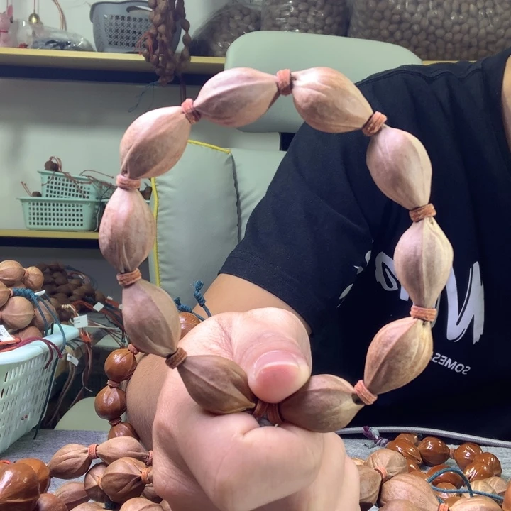 小***郭手串/手链橄榄核梅林铁核15/25三面佛