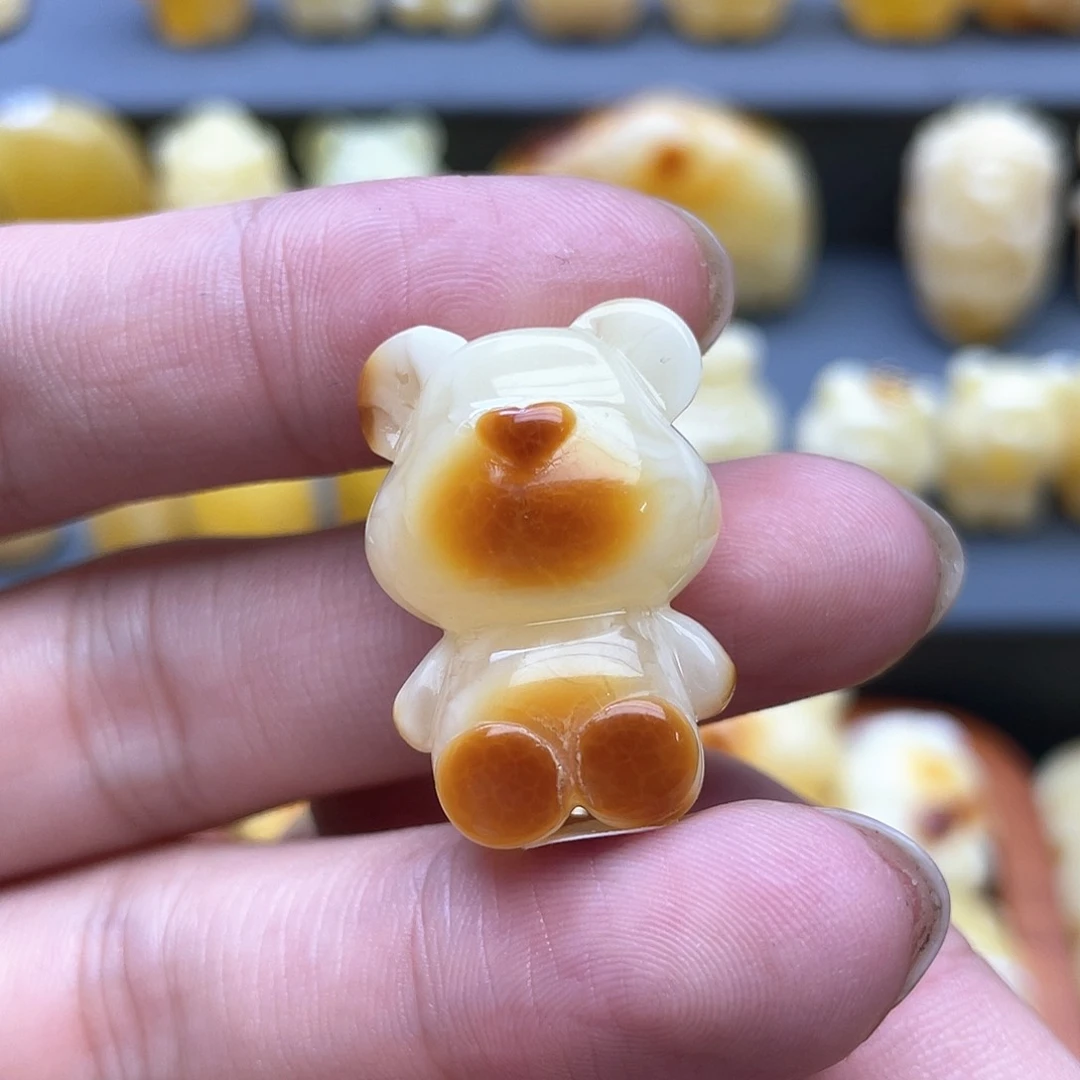 琥珀裸石未镶嵌蜜蜡